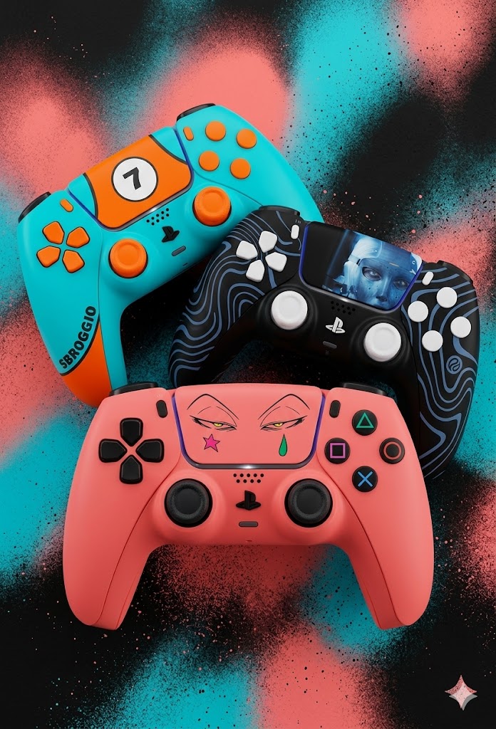 PG Collection — seis controles personalizados exclusivos